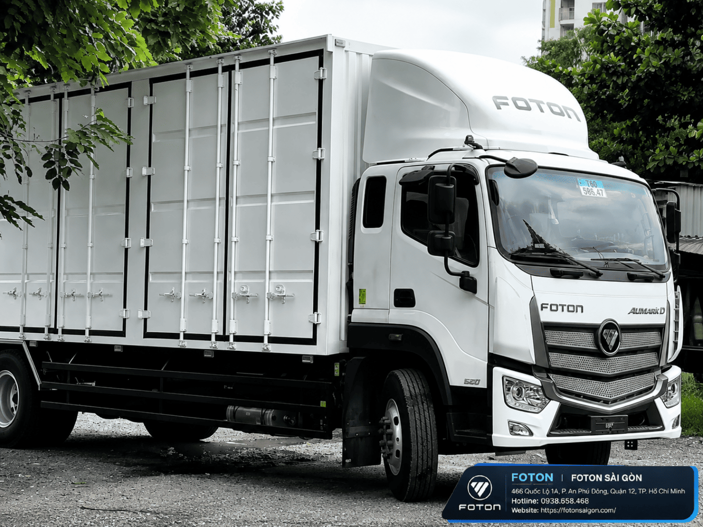 Xe tải Auman C160 Thùng Container  - Tải trọng 9.450 kG  - 9T45 - 9.45T